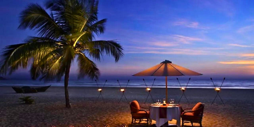 Types of available Romantic places to stay in Goa